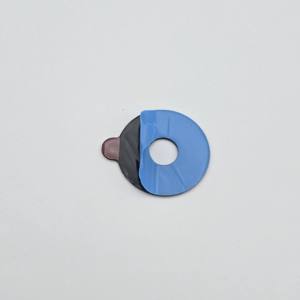 Pastilles adhésives doubles en plastique PET pour le traitement des verres de lunettes, autocollants de bordure antidérapants, <span class=keywords><strong>colle</strong></span> pour bordure - Product Image 3