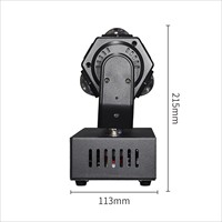 NOUVEAU Projecteur LED Double Tête Effet Roue de Feu 100W (24*3W LED + 6*10W LED Doré) pour KTV, DJ, Discothèque, Fête, Événement, Scène