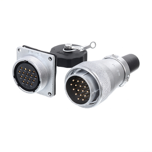 WS28 <span class=keywords><strong>2</strong></span> <span class=keywords><strong>3</strong></span> 4 5 7 9 10 broches TQ + Z TO + ZQ connecteur électrique siège carré prise aviation - Product Image 1