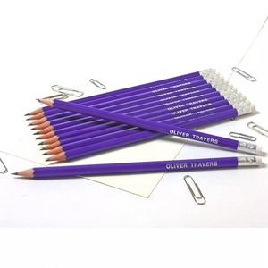 Customized Logo Printing Wooden Hexagon HB Pencils Small Custom <b>Mini</b> Pencils OEM Promotional Gift Wooden Wood Loose Black 30 <b>Pcs</b> - Product Image 5
