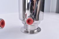 Filtre Huanzheng Ultra Poli Miroir Ra 0.01μm SS 316L Filtre d'angle secondaire pour la filtration du liquide de refroidissement des CDU de centre de données