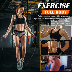 เชือกกระโดดปรับได้สำหรับเด็กชายและเด็กหญิงเหมาะสำหรับการออกกำลังกายฟิตเนสและกีฬาที่ไม่พันกันและเชือกกระโดดเร็ว - Product Image 4