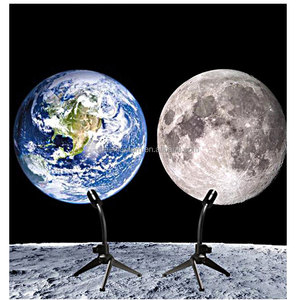 Proyector LED USB de Luna, Estrellas y Galaxia, con Brillo Ajustable, Luz Nocturna Giratoria, Lámpara de Ambiente Romántico para Techo y Habitación - Product Image 1
