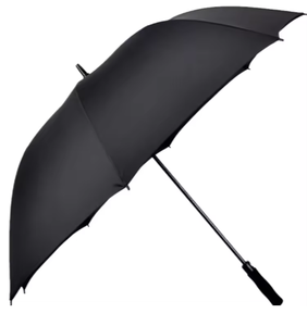 Parapluie de golf à ouverture automatique avec impression de logo personnalisé Manteau en polyester UV argenté de 30 pouces avec impression de logo pour la promotion - Product Image 6