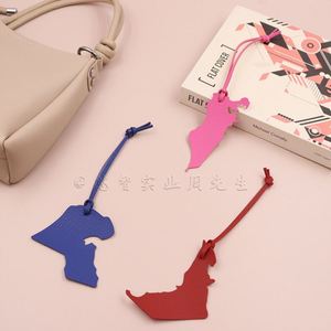 Personalized Bahrain Country Map PU Leather Pendant Custom Leather Keyring Travel Gift <b>Bag</b> <b>Charm</b> for Backpack Purse Car Decor - Product Image 4