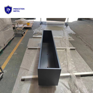 Jardinera Rectangular <span class=keywords><strong>de</strong></span> Aleación <span class=keywords><strong>de</strong></span> Aluminio Personalizada, Fácil <span class=keywords><strong>de</strong></span> Instalar, para Plantas, Hierbas, Flores y Verduras - Product Image 3