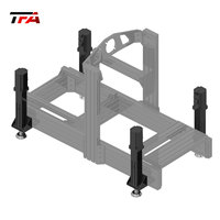 Plateforme de mouvement dynamique à 6 axes G Force compatible avec la plupart des simulateurs de course de conduite à entraînement direct de volants de jeu