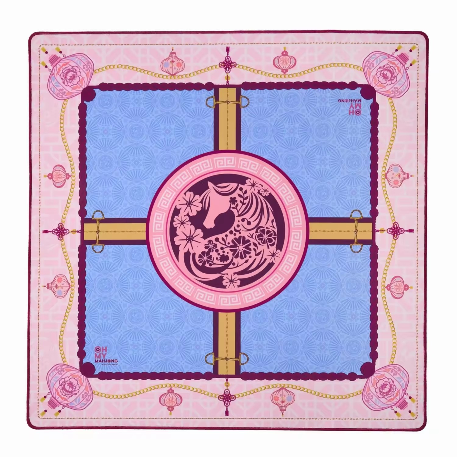 caballo rosa