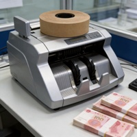 Ruban adhésif en plastique brun pour billets de banque 20mm/30mm/40mm, rouleau de regroupement pour machine à bander ZB-340