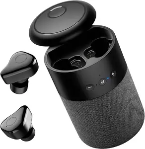 2 In 1 Portable Bluetooth Speaker and Wireless Earbuds Headphones 9D Bass Sound B20 Mini Speaker with Earphone