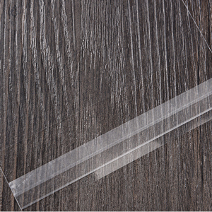 Paquete plano transparente con estampado de logotipo personalizado, material polivinílico reciclado ecológico, sello autoadhesivo, joyería, zapatos, ropa interior, calcetines - Product Image 5