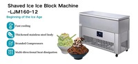 Machine commerciale de fabrication de blocs de glace automatique en acier inoxydable 24h pour les entreprises