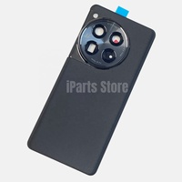 IPARTS Coque arrière de remplacement pour OnePlus 12 5G CPH2573 CPH2583 PJD110 CPH2581 avec cache batterie et lentille d'appareil photo OEM