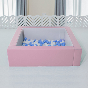 Ensemble de piscines à balles en mousse Tangram sensorielles éducatives précoce pour équipement de jeu intérieur pour enfants, favorisant le développement des enfants - Product Image 5