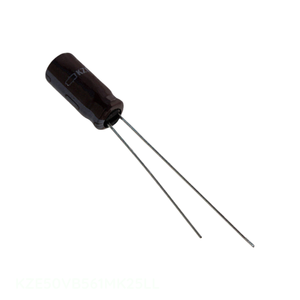 ตัวแทนจำหน่ายอย่างเป็นทางการ ตัวเก็บประจุแบบ Through Hole KZE50VB561MK25LL CAP ALUM 560UF 20% 50V RADIAL TH 560 uF - Product Image 1