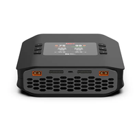 ISDT K4 pengisi daya AC 400W/DC 600Wx2 45A, pengisi daya baterai 1 ~ 8S LiFe LiIon 8000mah 10000mah 12000mah 8s