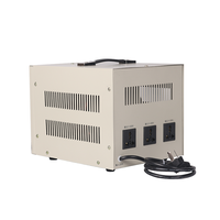 Régulateur de tension électronique automatique monophasé AC 50Hz STG-3000W, bobine toroïdale, entrée 220V, sortie 0-300V, transformateur Variac