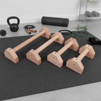 CHENGMO SPORTS – Barres de traction et parallettes en bois de hêtre de qualité supérieure de 30 cm, idéales pour la gym à domicile – Vente directe usine