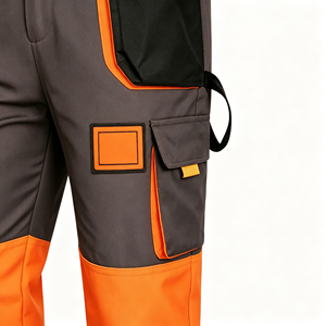 Pantalones de Trabajo Reflectantes de Alta Visibilidad ANSI Clase 1 para Seguridad Industrial - Product Image 5