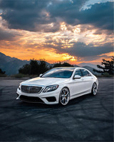 Jantes forgées de luxe multi-rayons monobloc, finition brossée chromée brillante ou mate, pour voitures particulières Mercedes-Benz S63 AMG W223 W213 W214