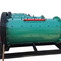 Broyeur à boulets pour minerai d'or humide et sec, moteur AC, 1200x4500 1500x3000, capacité 3-6 Tph pour usine de traitement du minerai, Soudan Ascend