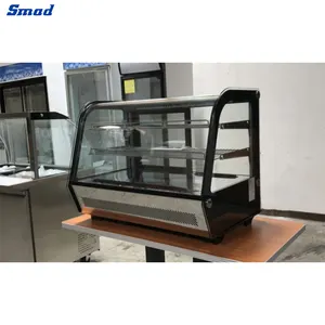 SMAD 100L витрина для еды с подсветкой, Индивидуальный маленький стеклянный шкаф, витрина для тортов