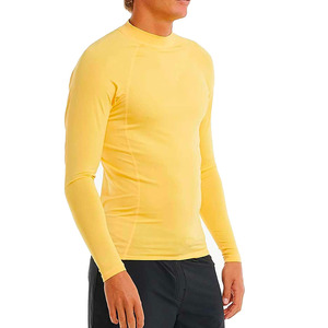 Rashguard personnalisé avec votre propre logo, manches longues, pour homme, tissu respirant et confortable, idéal pour la salle de sport. - Product Image 2