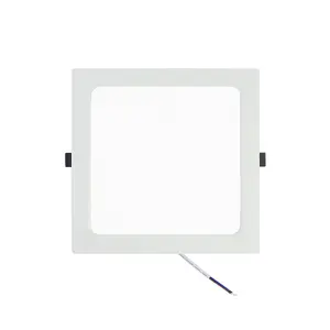 Alta potência 18W Frameless Down Light LED Painel de teto plano Iluminação LED Square Downlight Lamp