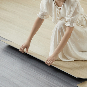 Non-slip SPC <strong>Click</strong> Lock Plastic Flooring Thickness 4mm 5mm 6mm Waterproof Durable Wood Grain PVC <strong>Vinyl</strong> <strong>Floor</strong> With IXPE - Product Image 3