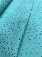 Revêtement de plafond de voiture et panneaux de porte en microfibre de cuir suédé bleu clair, résistant à l'abrasion et anti-moisissure