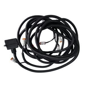 OEM 공장 7핀 RV 원형 플랫 트레일러 라이트 플러그 커넥터 케이블 배선 하네스 제조업체 - Product Image 2