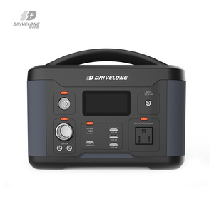 Station d'énergie portable tout usage 600Wh avec batterie lithium-ion et contrôleur MPPT pour applications solaires automobiles - Product Image 4