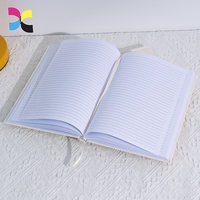 Vente en gros de couverture en tissu carnet de notes en carton pour cahier d'exercices