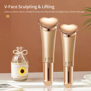 Masseur facial portatif à vibrations douces, outil de soin du visage, instrument compact de rajeunissement de la peau, adapté à un usage personnel quotidien - Product Image 3