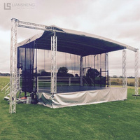 Venta caliente Etapa Iluminación truss aluminio Heavy Duty truss Ancho Cuadrado truss