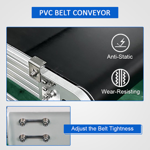 حزام ناقل مسطح من الكلوريد متعدد الفينيل من النسيج من Bifa حزام ناقل من المصنع لخط التجميع والافتحص - Product Image 5