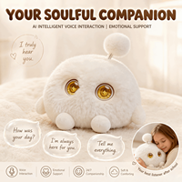 Robot en peluche électrique intelligent AI, animal de compagnie électronique parlant, chantant, dansant, musical, compagnon émotionnel, cadeau pour enfants, personnalisable
