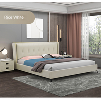 Simplee — lit de loisir moderne avec rangement, couvre-lit en cuir, boîte de lit, meuble de chambre à coucher de qualité supérieure, vente en gros