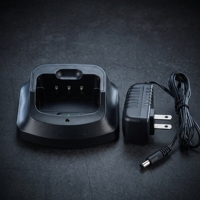 Pengisi Daya Desktop & Adaptor Daya untuk Radio Dua Arah S850 GT-12, Dock Pengisian Daya AC DC, Kit Pengisi Daya Walkie Talkie