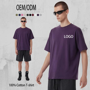 Camiseta de alta calidad 100% algodón, extragrande para hombre, de 230 g/m², cuello redondo, estilo urbano, con logo personalizado. - Product Image 3