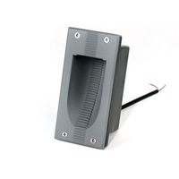 Lampe murale LED encastrée 3W CE RoHS, style moderne et simple, pour escalier, couloir, éclairage de marche intégré