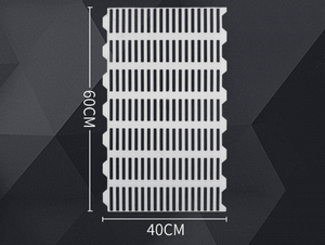 พื้นฟาร์มแบบมีร่องสำหรับ<span class=keywords><strong>แพะ</strong></span>ที่ได้รับการรับรองมาตรฐานความปลอดภัยด้าน<span class=keywords><strong>อาหาร</strong></span>และเป็นมิตรต่อสิ่งแวดล้อม แผ่นพื้นฟาร์มแบบประกบกันได้ พื้นพลาสติกสำหรับเลี้ยงสุกร - Product Image 4