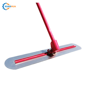 Piezas de Máquina <span class=keywords><strong>para</strong></span> Alisar Concreto de Acero Inoxidable Industrial <span class=keywords><strong>para</strong></span> Allanadora Mecánica, Diseño Esquinado, Longitud de la Cuchilla de 120 cm, Mango de 1.8 m, 8-13 kg - Product Image 2