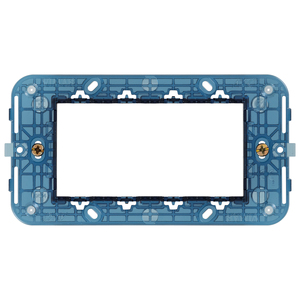 Supporto 4M con viti 14x7.3x2.1 cm Accessorio per cablaggio - Product Image 1