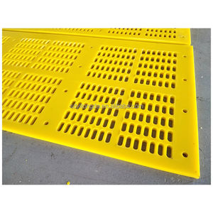 Maille durable d'écran d'écoulement de secousse de polyuréthane de MDI, élasticité élevée pour le criblage matériel humide et <span class=keywords><strong>collant</strong></span> - Product Image 5