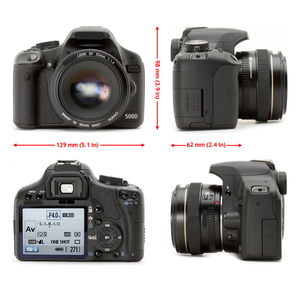 Cámara DSLR <span class=keywords><strong>Canon</strong></span> <span class=keywords><strong>EOS</strong></span> <span class=keywords><strong>500D</strong></span> Vintage con Sensor CMOS de Video HD, Compatible con Tarjetas SD, Diseño Compacto para Uso Diario - Product Image 2
