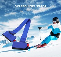 Sangle d'épaule robuste avec longueur réglable pour le transport de skis et de bâtons