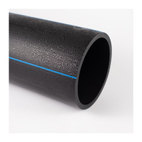 Prix des tuyaux en PEHD de diamètre 400 mm, PN16, 500 mm, 600 mm, 16 bars, PE 100, SDR11, 6 pouces, 12 pouces pour l'alimentation en eau ou le drainage