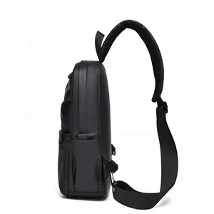 High Quality Leisure Business Waterproof Single Shoulder Cross Body Bag Messenger Chest Bag For Men