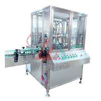 Machine à aérosol pneumatique automatique pour bouteilles métalliques, applications cosmétiques, chimiques, huiles, gaz, haute précision, acier inoxydable, garantie 2 ans